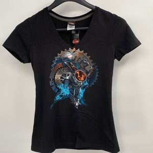 New with tags women’s Harley Davidson, V-neck T-shirt